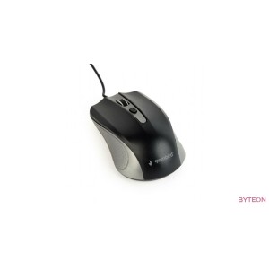 Gembird optical mouse MUS-4B-01-GB, 1200 DPI, USB, Black/spacegray