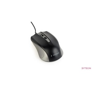 Gembird optical mouse MUS-4B-01-GB, 1200 DPI, USB, Black/spacegray