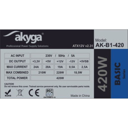 Akyga Basic 420W OEM