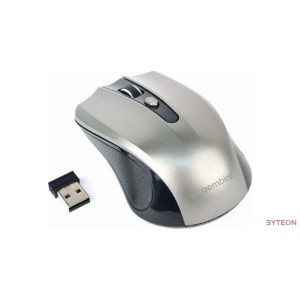 Gembird Wireless optical mouse MUSW-4B-04-BG, 1600 DPI, nano USB,black/spacegrey
