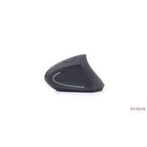 Gembird Ergonomic wireless optical mouse MUSW-ERGO-01, 1600 DPI, USB, black