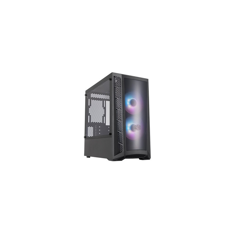 Cooler Master MasterBox MB320L ARGB Mini Tower Fekete