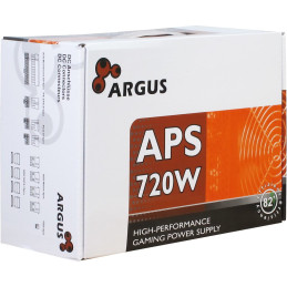 Inter-Tech Argus APS tápegység 720 W 20+4 pin ATX ATX Fekete