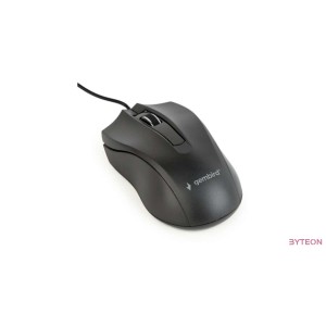 Gembird optical mouse MUS-3B-01, 1000 DPI, USB, Black, 1.35m cable length