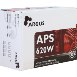 Inter-Tech Argus APS tápegység 620 W 20+4 pin ATX ATX Fekete