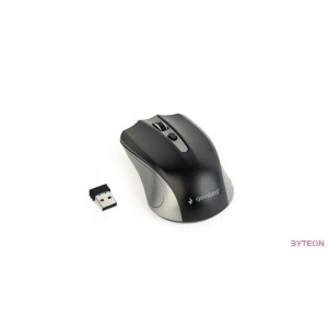 Gembird Wireless optical mouse MUSW-4B-04-GB, 1600 DPI, nano USB,spacegrey/black