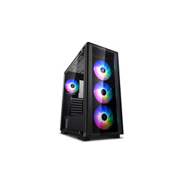 DeepCool DP-ATX-MATREXX50-AR-4F-NE számítógép ház Midi Tower Fekete