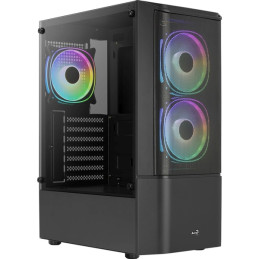 Aerocool Quantum Mesh V2 (Ablakos) - Fekete