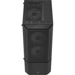 Aerocool Quantum Mesh V2 (Ablakos) - Fekete