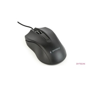 Gembird optical mouse MUS-3B-01, 1000 DPI, USB, Black, 1.35m cable length