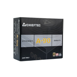 Chieftec A-90 650W [Moduláris, 80+ Gold]