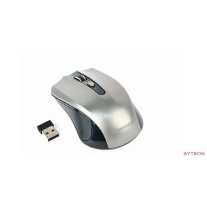 Gembird Wireless optical mouse MUSW-4B-04-GB, 1600 DPI, nano USB,spacegrey/black