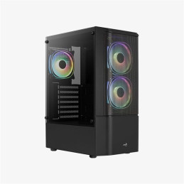 Aerocool Quantum Mesh V3 (Ablakos) - Fekete