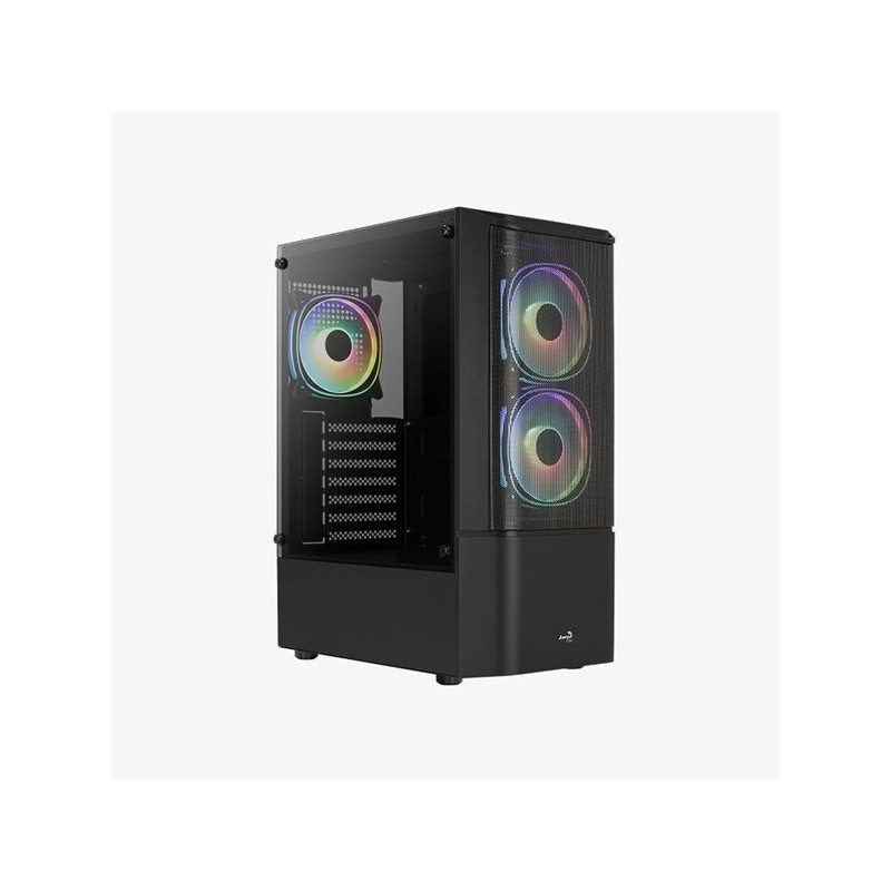 Aerocool Quantum Mesh V3 (Ablakos) - Fekete