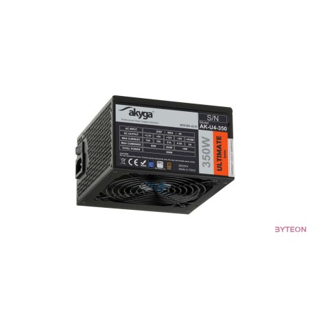 Akyga Ultimate ATX Power Supply 350W AK-U4-350 80+Bronze Fan12cm P8 4xSATA PCI-E