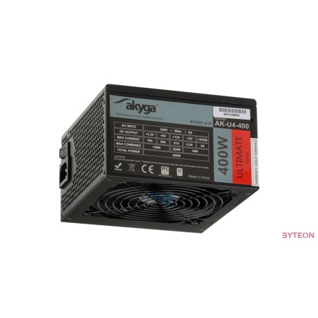 Akyga Ultimate ATX Power Supply 400W AK-U4-400 80+Bronze Fan12cm P8 4xSATA PCI-E