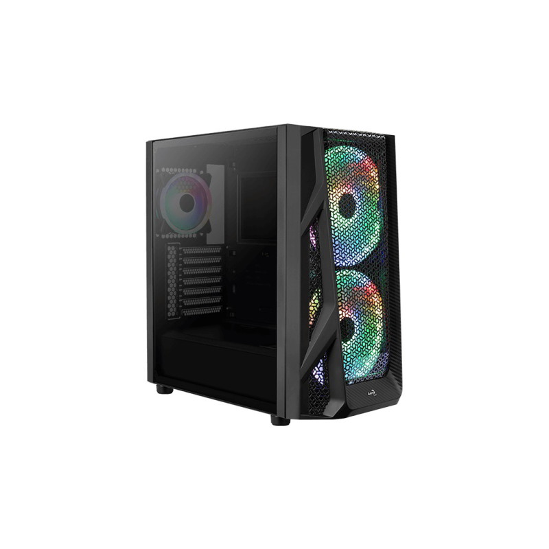 AeroCool AirHawk Duo ARGB (Ablakos) - Fekete