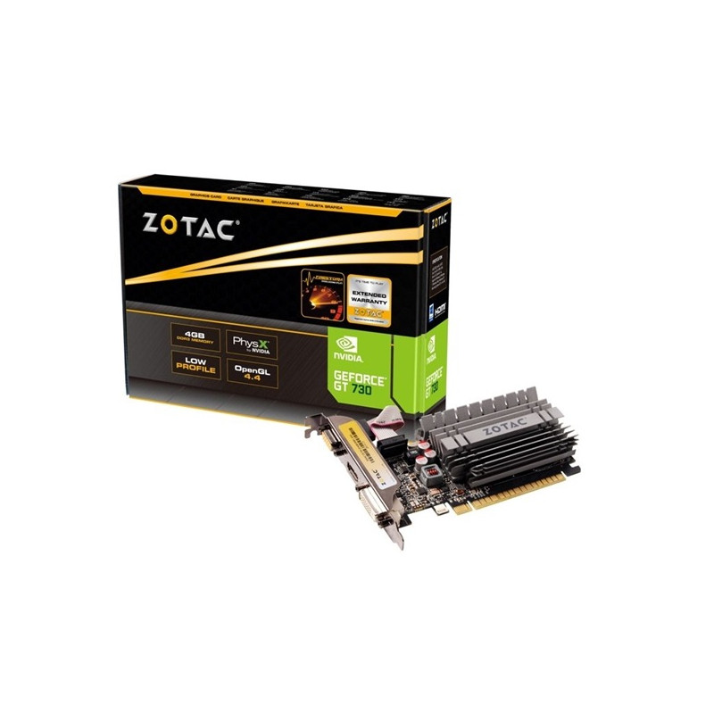 Zotac GeForce GT730 4GB DDR3 Zone Edition LP