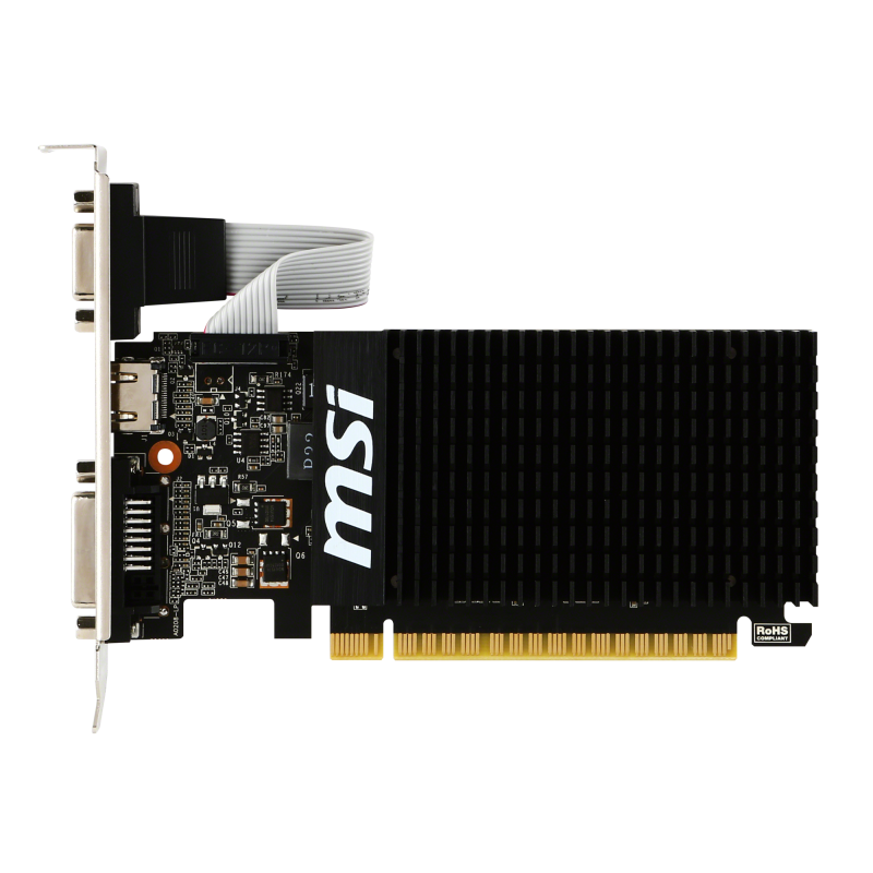 MSI GeForce GT710 LP 2GB DDR3 (Passzív)