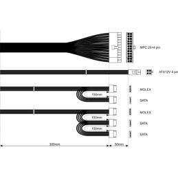 Akyga Basic 400W OEM