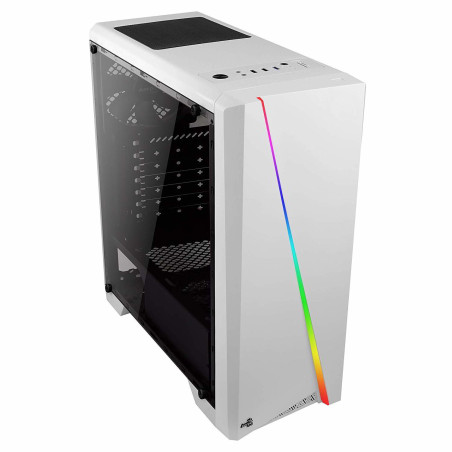 AeroCool Cylon RGB (Plexi Ablak) - Fehér