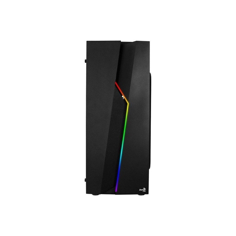 AeroCool Bolt RGB (Plexi Ablak) - Fekete