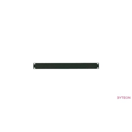 LOGILINK- 19'' takaró panel, 1U, fekete