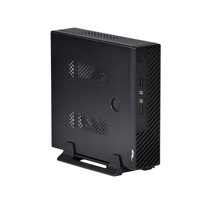 AKYGA mini ITX Case AK-100-01BK 2xUSB2.0 with PSU 60W