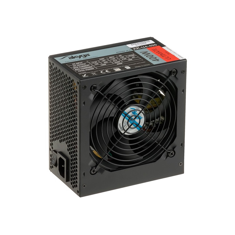 Akyga Ultimate ATX Power Supply 400W AK-U4-400 80+Bronze Fan12cm P8 4xSATA PCI-E