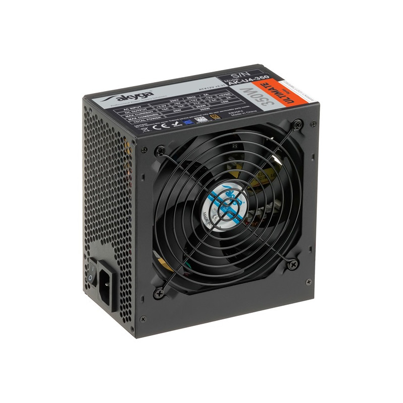 Akyga Ultimate ATX Power Supply 350W AK-U4-350 80+Bronze Fan12cm P8 4xSATA PCI-E