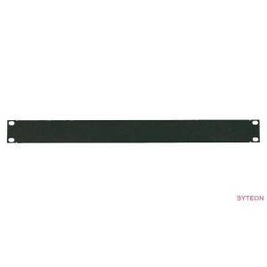 LOGILINK- 19'' takaró panel, 1U, fekete