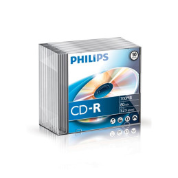 Philips CD-R 80 Slim 52x 1db-os utólag csomagolt