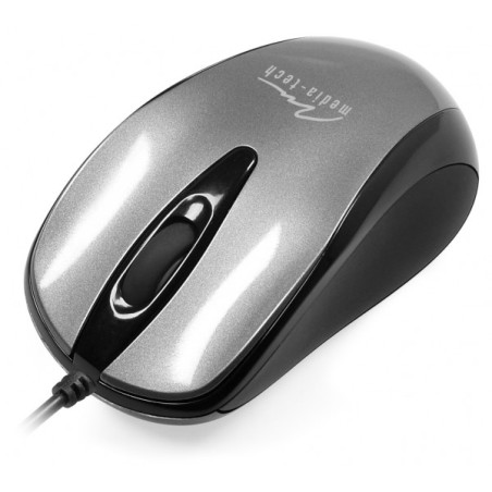 Mouse Media-Tech MT1091S Plano USB - Ezüst