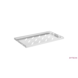 Lanberg polc 19'' rack szekrényhez 450mm (1U, 500x280mm, teherbírás 20kg-ig) szü