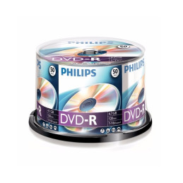 Philips DVD-R47CBx50 Cake DVD-R írható DVD lemez 4,7GB 50db