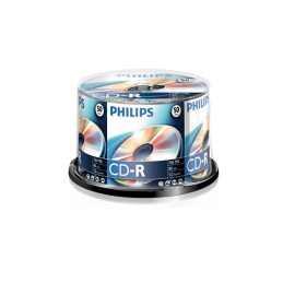 Philips CD-R80CBx50 cake CD-R írható CD lemez 700MB 50db