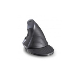 Spire Ergonomics USB optikai egér fekete