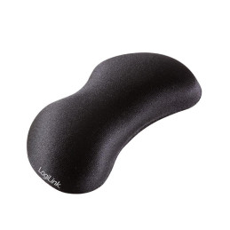 LogiLink Wrist Rest Gel Pad, Black