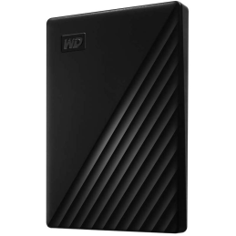 WD My Passport Portable Storage 1TB, USB 3.0 Micro-B, Fekete