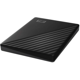 WD My Passport Portable Storage 1TB, USB 3.0 Micro-B, Fekete