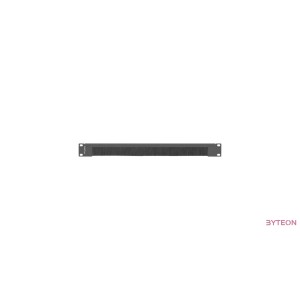 Lanberg 19'' BRUSH PANEL 1U AK-1103-B Black