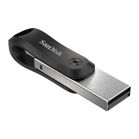 Sandisk iXpand Go 128GB USB 3.0, Lightning szürke-ezüst pendrive