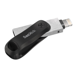 Sandisk iXpand Go 128GB USB 3.0, Lightning szürke-ezüst pendrive