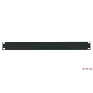 LOGILINK- 19'' takaró panel, 1U, fekete