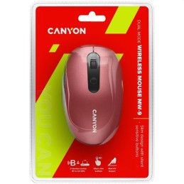 Canyon MW-9 Dual-mode wireless - Piros