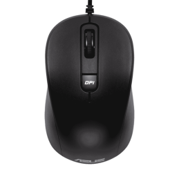 Asus MU101C Wired Blue Ray Mouse Black