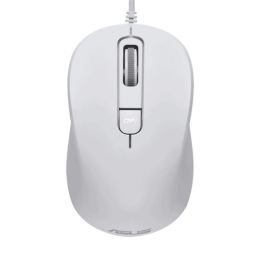 Asus MU101C Wired Blue Ray Mouse White