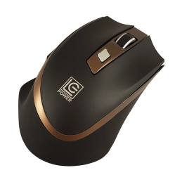 LC Power LC-M719BW wireless mouse Black/Bronze