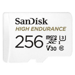 Sandisk 256GB SD micro (SDXC Class 10 UHS-I U3) High Endurance memória kártya