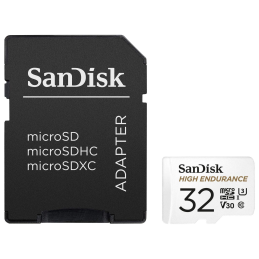 Sandisk 32GB SD micro (SDHC Class 10 UHS-I U3) High Endurance memória kártya